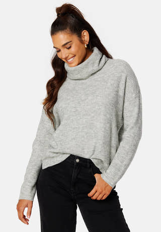 Cilia Rollneck L/S Knit Top