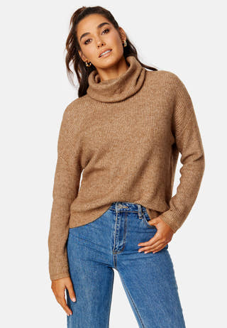 Cilia Rollneck L/S Knit Top
