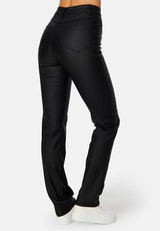 Commit Coated HW Straight Pant