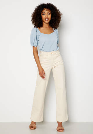 Cotin Square Neck 2/4 Top