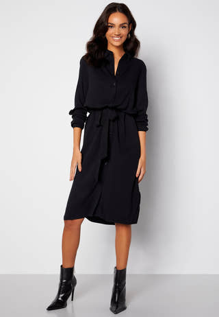 Dania Belt L/S Shirt Dress