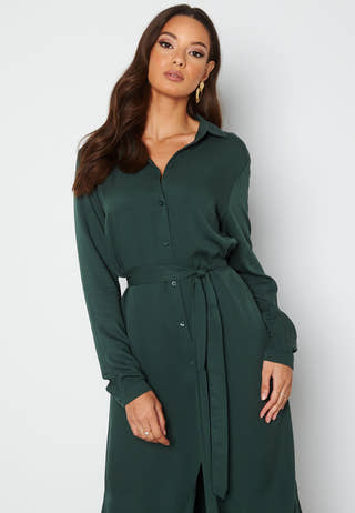 Dania Belt L/S Shirt Dress