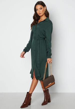 Dania Belt L/S Shirt Dress