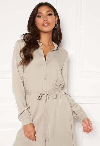 Dania Belt L/S Shirt Dress