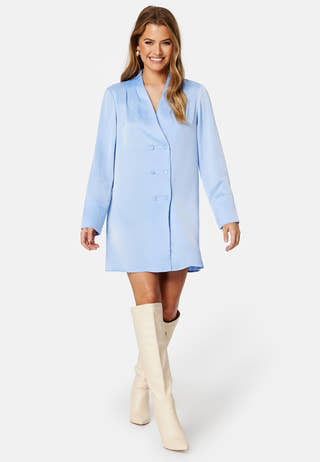 Dillilah V-Neck L/S Tunic Dress