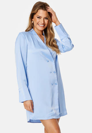 Dillilah V-Neck L/S Tunic Dress