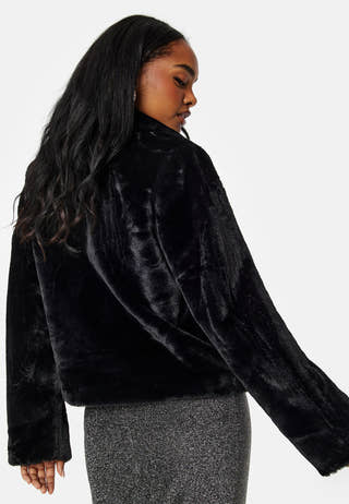 Ebba L/S New Faux Fur Jacket