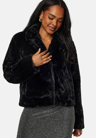 Ebba L/S New Faux Fur Jacket