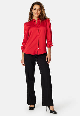 Ellette Satin L/S Shirt