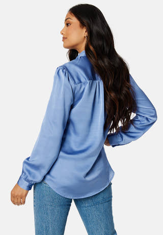 Ellette Satin L/S Shirt