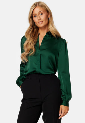 Ellette Satin L/S Shirt