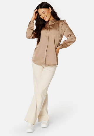Ellette Satin L/S Shirt