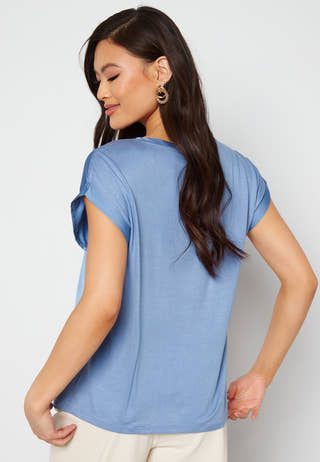 Viellette S/S Satin Top