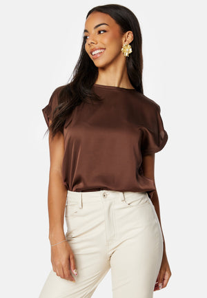 Viellette S/S Satin Top