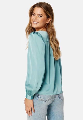 Ellette V-Neck L/S Shirt/SU