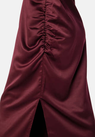 Ellie S/L Midi Wrinkle Dress