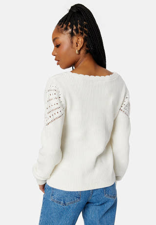 Emmy Sweetheart L/S Knit Top
