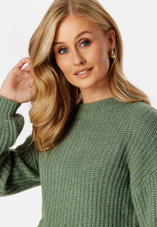 Felo L/S Cropped Knit Top