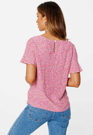 Fini Flounce S/S Top