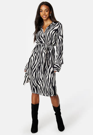 Fini L/S Midi Shirt Dress