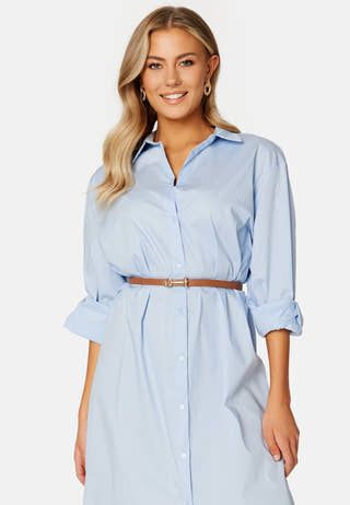 Gimas L/S Midi Shirt Dress