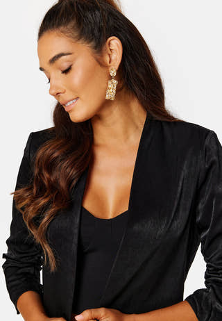 Her Sateen 3/4 Blazer