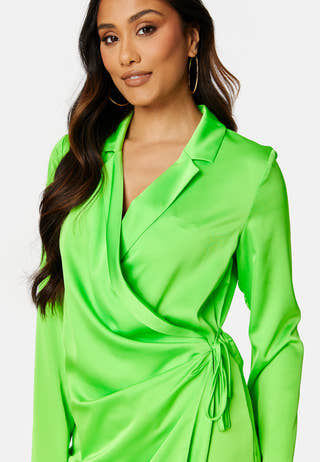 Johanna Wrap Short Dress