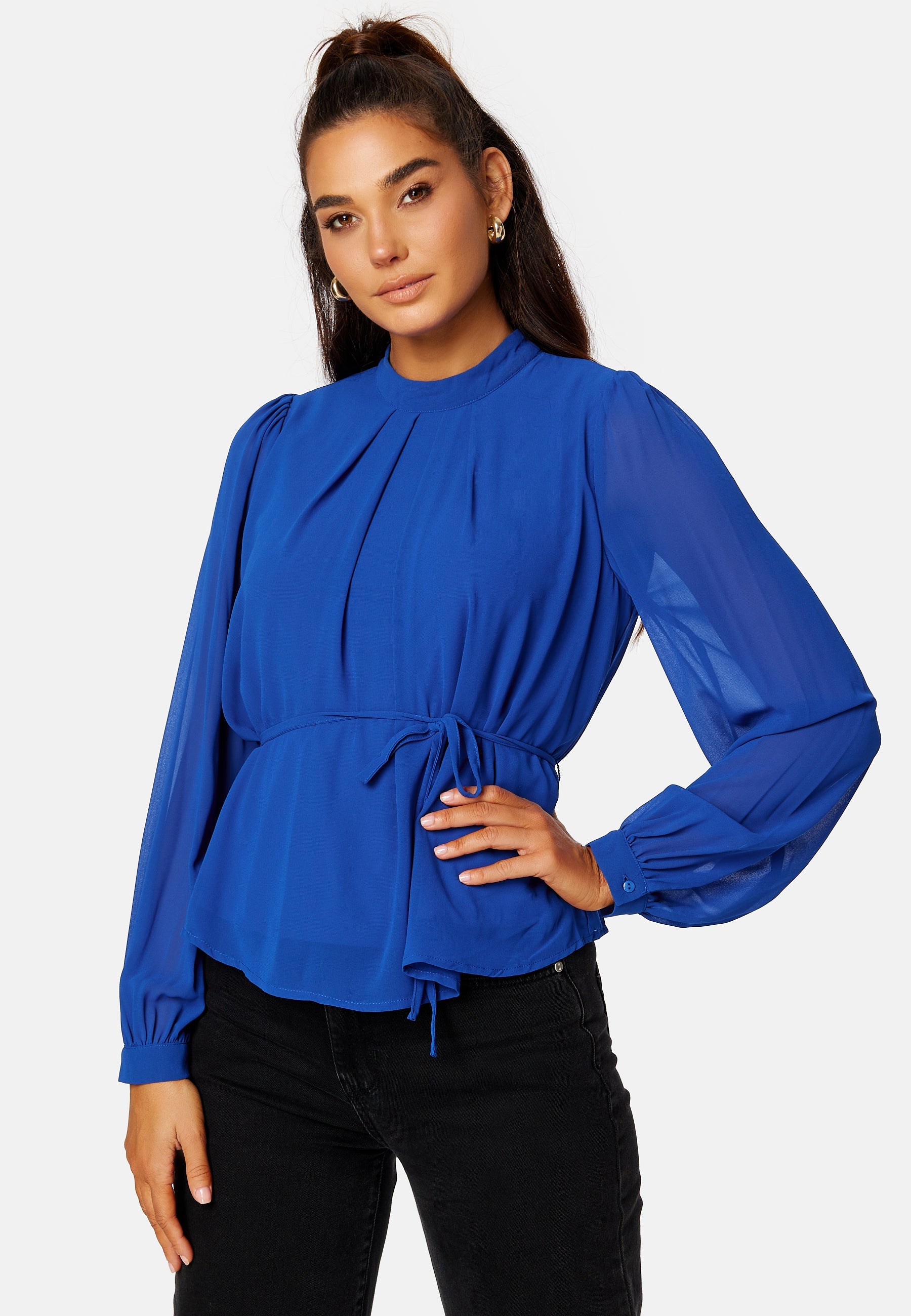 Image showcasing Elegant Satin Gown Tying: A Simple Step-By-Step Guide