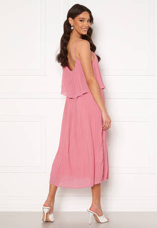 Katelyn S/L Pleated Midi Dress