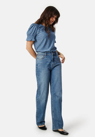 Vikawa S/S Flounce Top