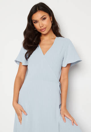 Lovie S/S Wrap Midi Dress