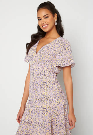 Lovie S/S Wrap Midi Dress