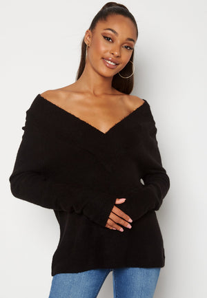 Madelia V-Neck L/S Knit Top