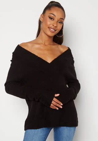 Madelia V-Neck L/S Knit Top