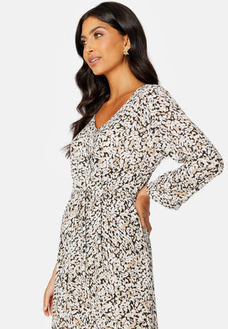 Marina V-Neck 3/4 Ancle Dress