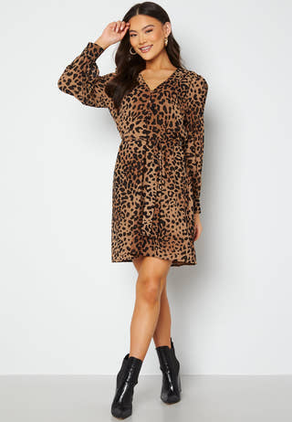 Micada Print L/S Dress