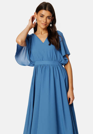 Mirage 2/4 V-Neck Ankle Dress