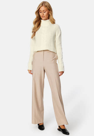 Oa L/S High-Neck Knit Top