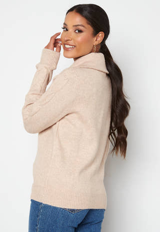 Oaly L/S Zipper Top