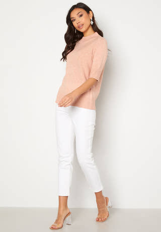 Ril Crew Neck 2/4 Knit Top