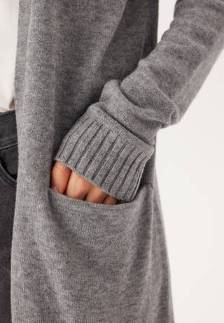 Viril Long Knit Cardigan