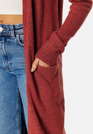 Viril Long Knit Cardigan