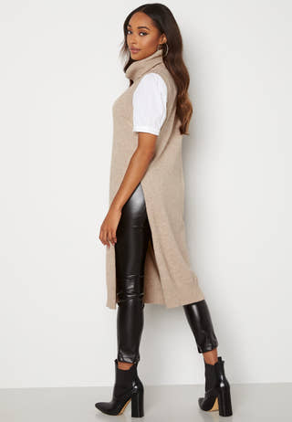 Ril Long S/L Knit Vest
