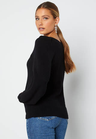 Ril L/S Detail Knit Top