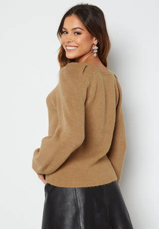 Ril L/S Detail Knit Top