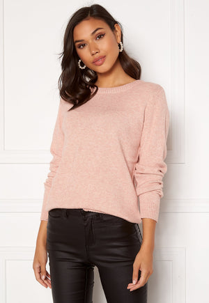 Viril O-neck L/S Knit Top