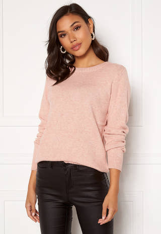 Viril O-neck L/S Knit Top