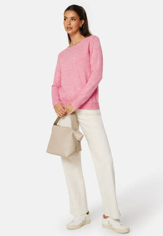 Viril O-neck L/S Knit Top