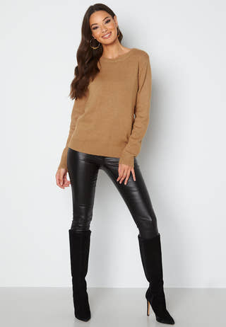 Viril O-neck L/S Knit Top