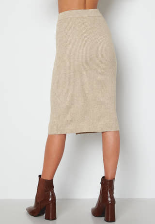 Ril Overlap Knit Skirt